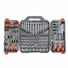 Weller Crescent 1/4 and 3/8 in. drive Metric and SAE 6 Point Professional Mechanic's Tool Set 150 pc CTK150